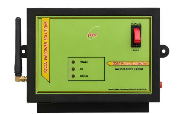 GSM Pump controller with gate wall on/off